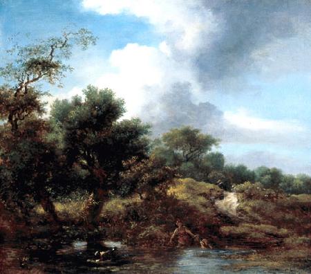 Jean Honore Fragonard The Pond oil painting image